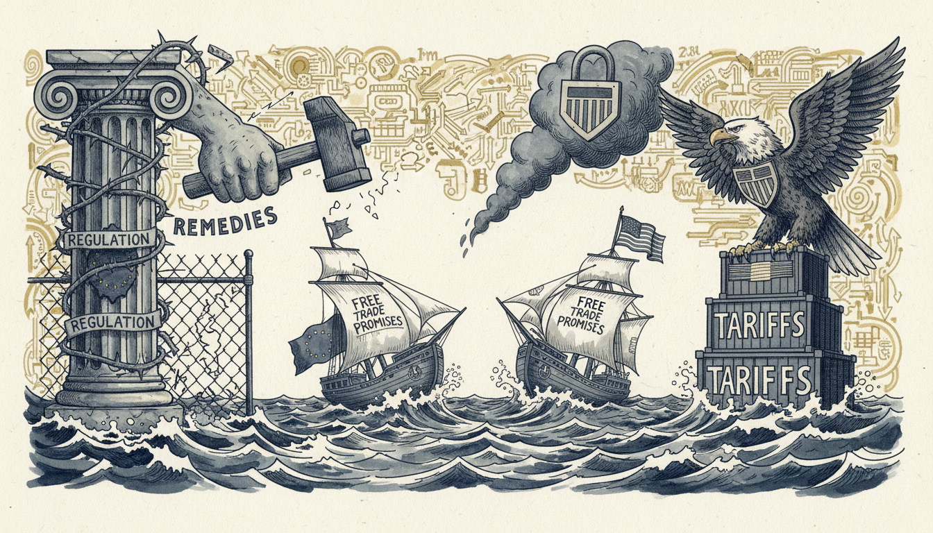 EU and US Trade Rhetoric Meets Reality: How Tariffs, Remedies and Regulation Reframe Free‑Trade Promises